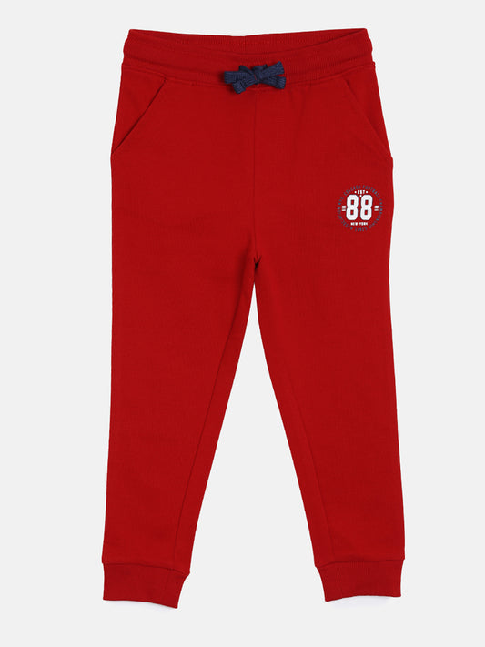 Boys Cotton Joggers Printed