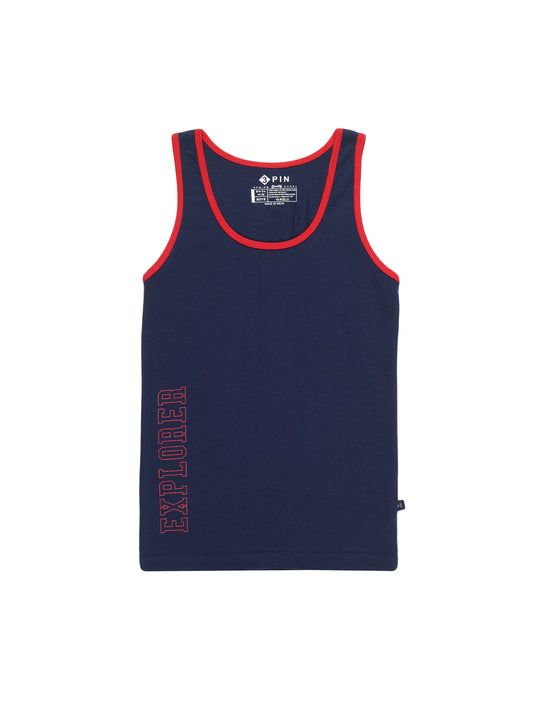 Boys Cotton Vest Printed