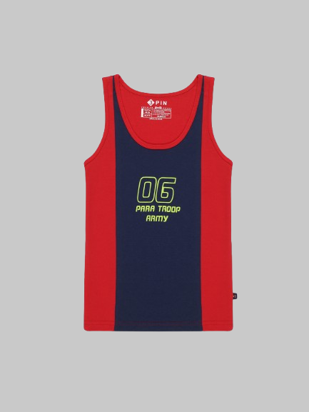 Boys Cotton Vest Printed