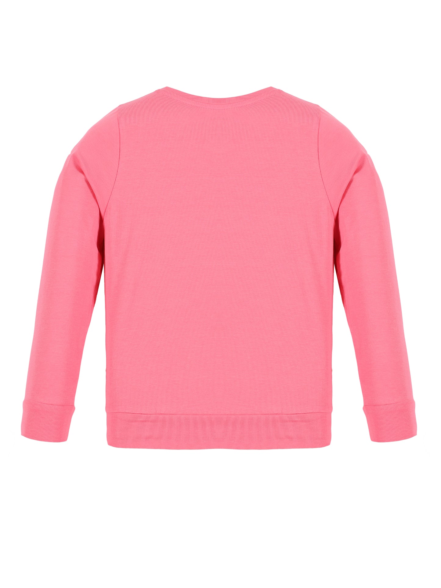 Girls Cotton Printed Round Neck T-Shirt