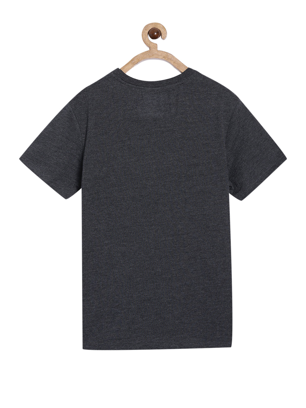 Boys Cotton Printed Round Neck T-Shirt