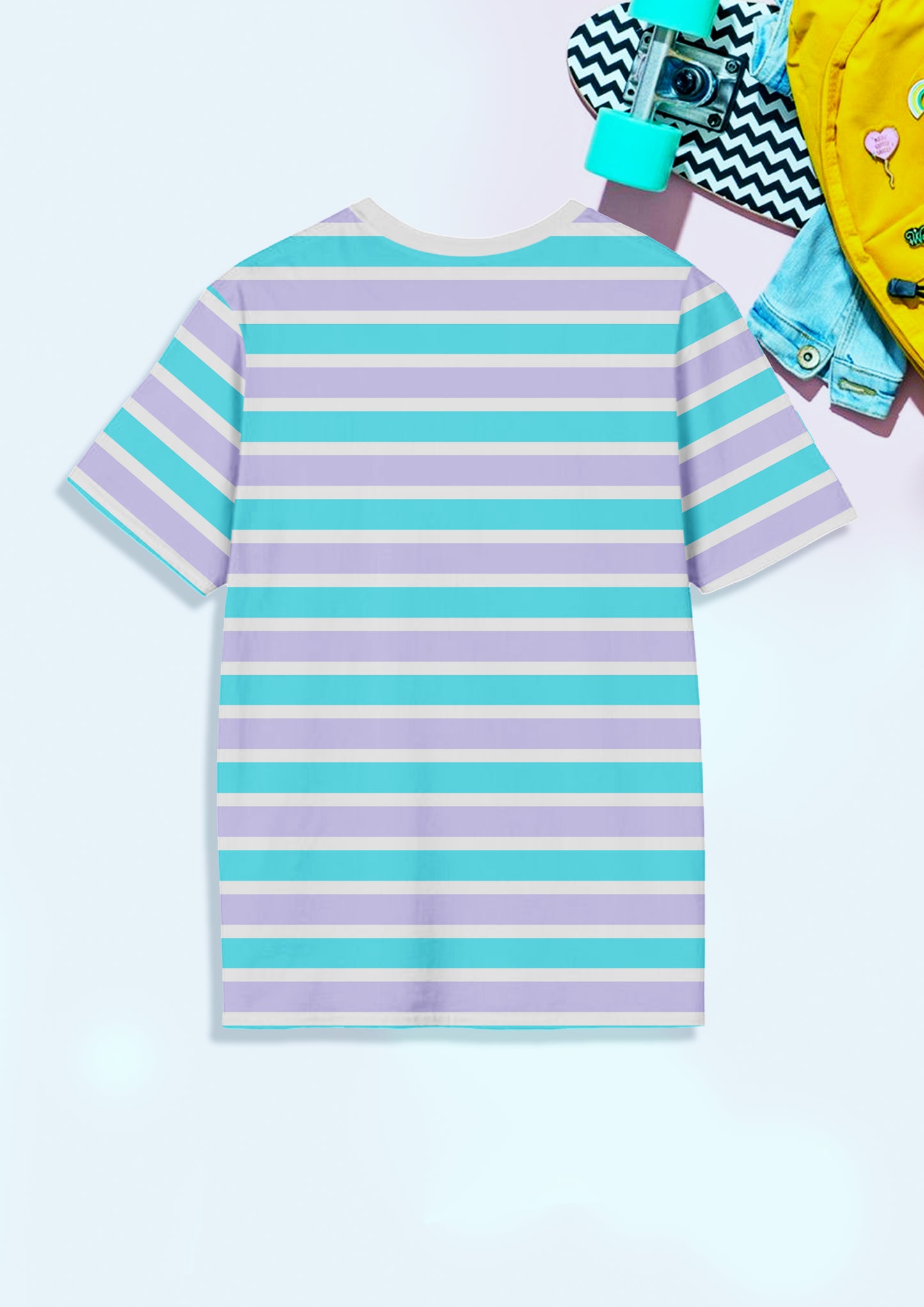 Boys Cotton Striped Round Neck T-Shirt - Pack of 5