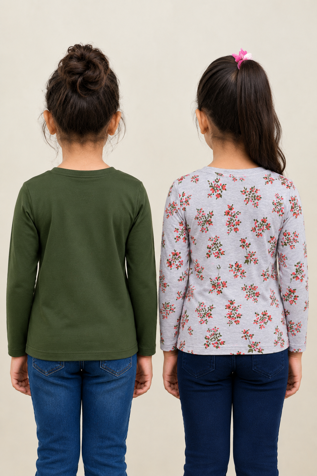 3PIN Girls pack Of 2 T-shirt 2-14 Y