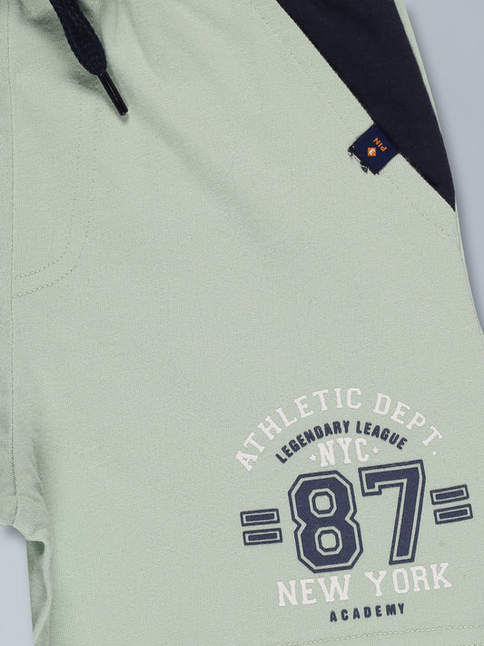 Boys Cotton Shorts Printed