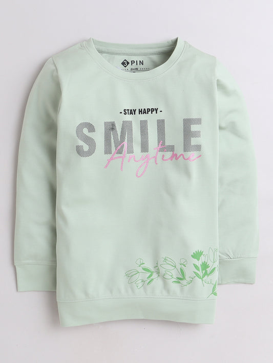 Girls Cotton Sweatshirt