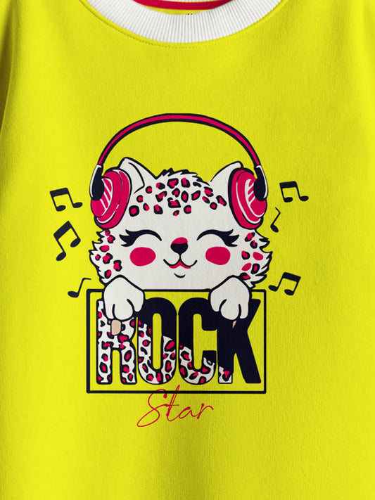 Girls Cotton Sweatshirt