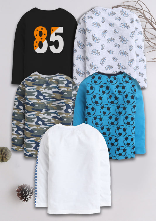 Boyz Cotton Sweatshirts - Pack of 5