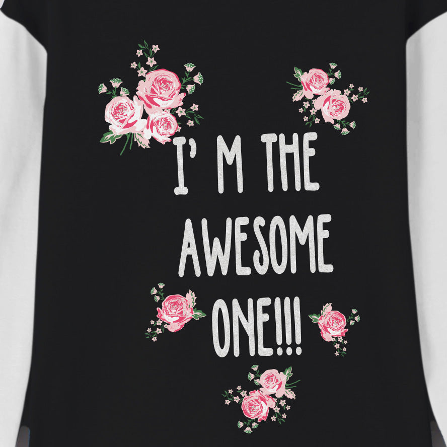 Girls Cotton Printed Round Neck T-Shirts (Pack of 5)