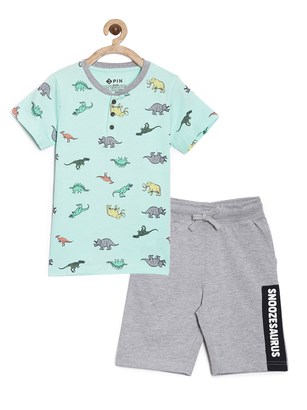 Cotton T-shirt & Shorts Combo for Boys