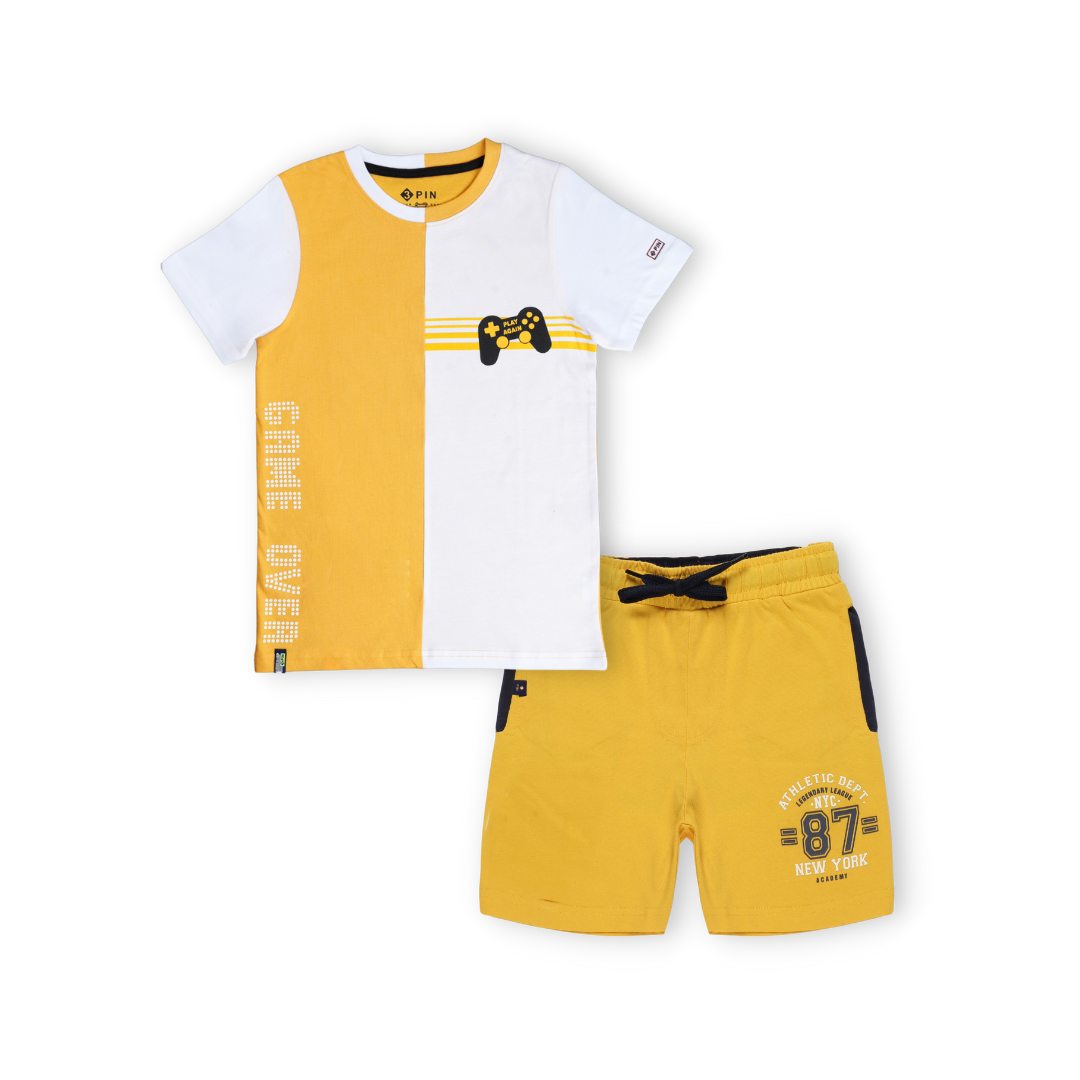 Printed T-shirt & Shorts Combo for Boys