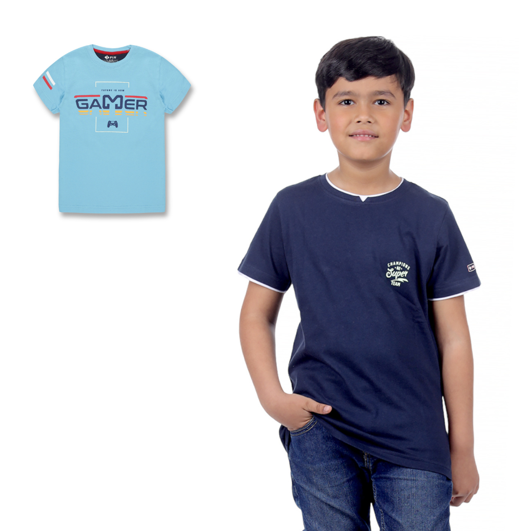 Printed T-shirt Combo for Boys