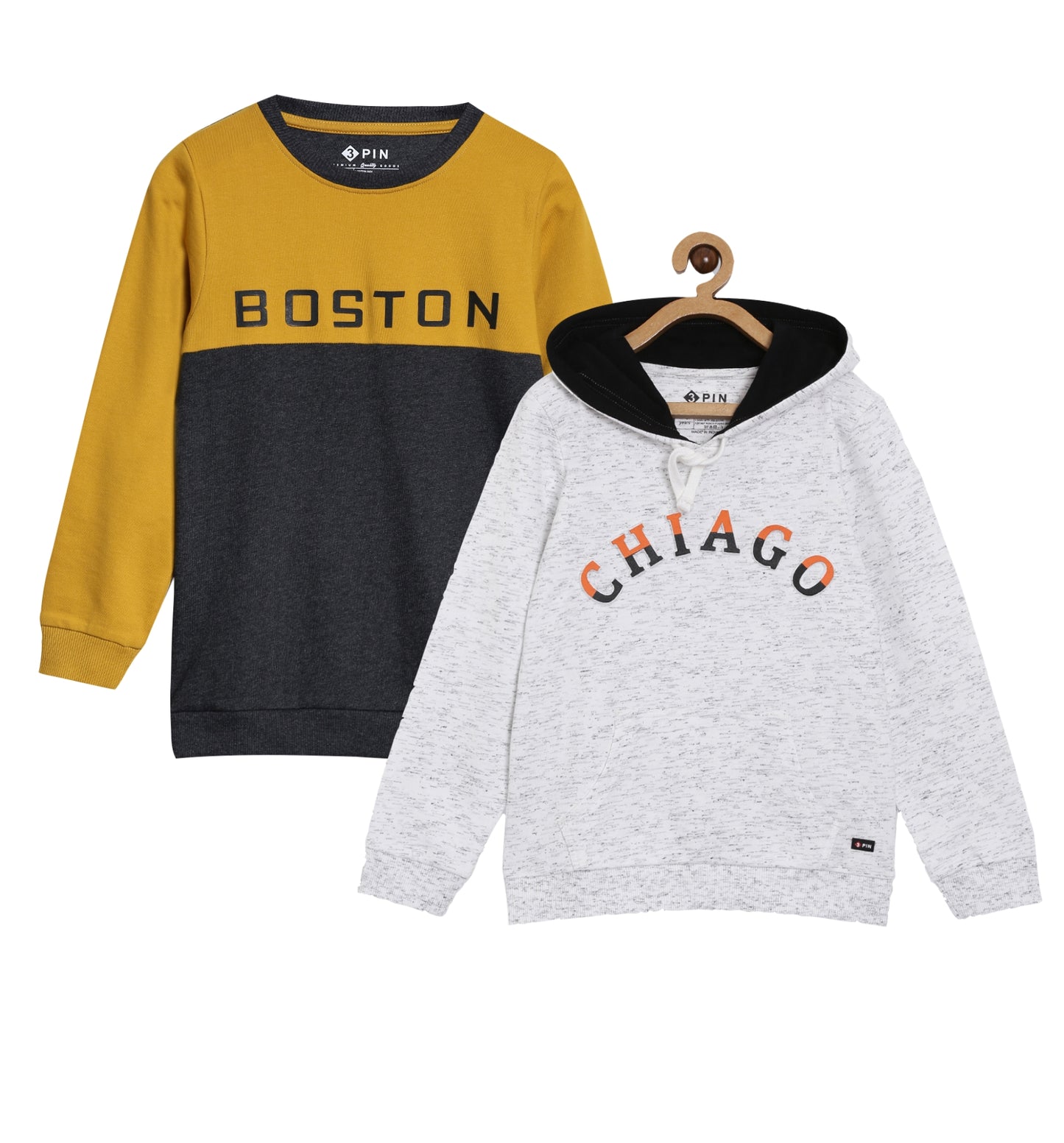 Boys Printed Sweatshirts Combo - Multicolor