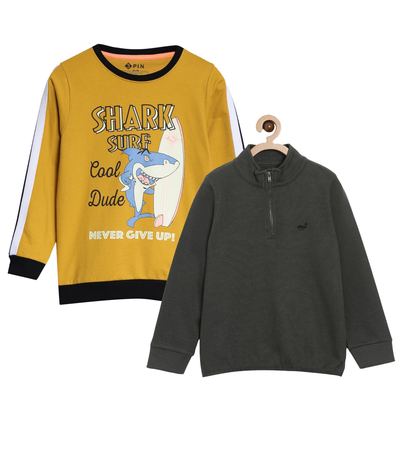Boys Printed Sweatshirts Combo - Multicolor