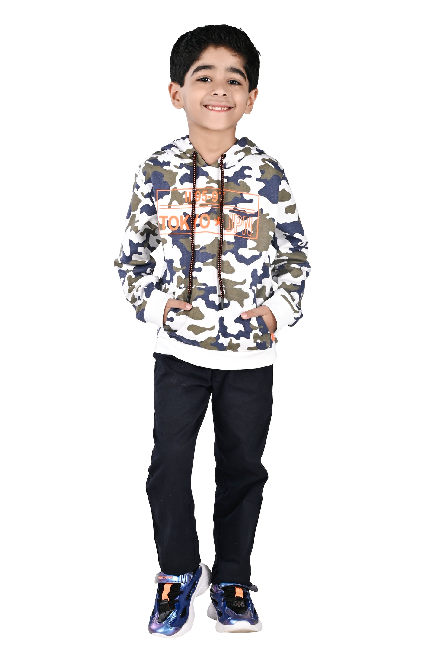 Printed Sweatshirt - Camo Aop