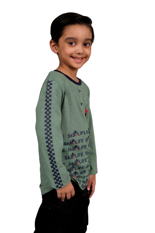 Printed T-Shirt - Green