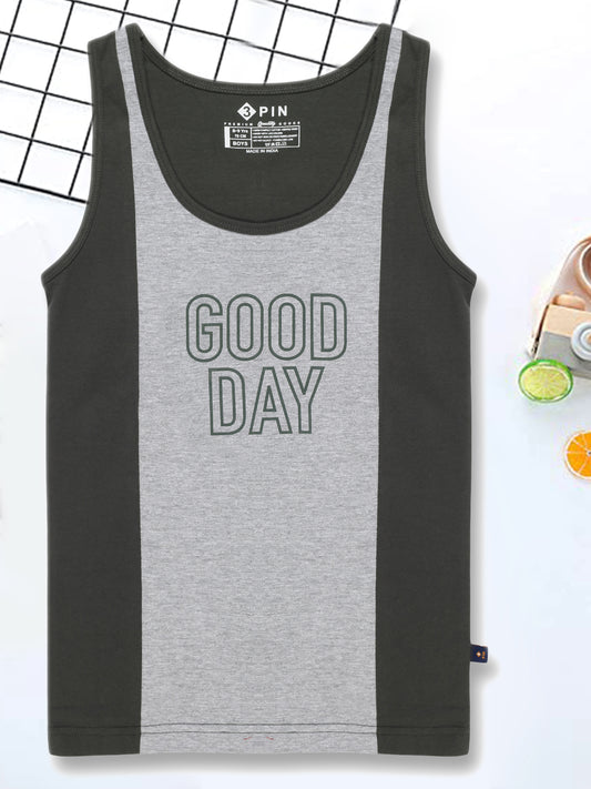 Boys Cotton Vest Printed