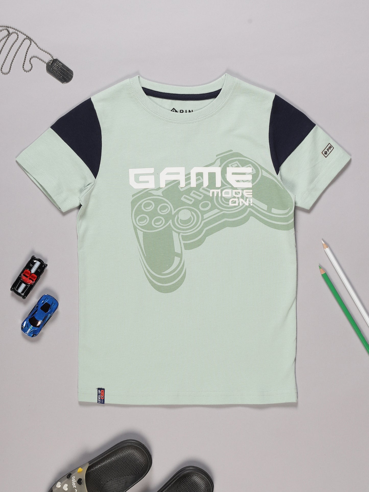 Boys Cotton T-Shirt Printed