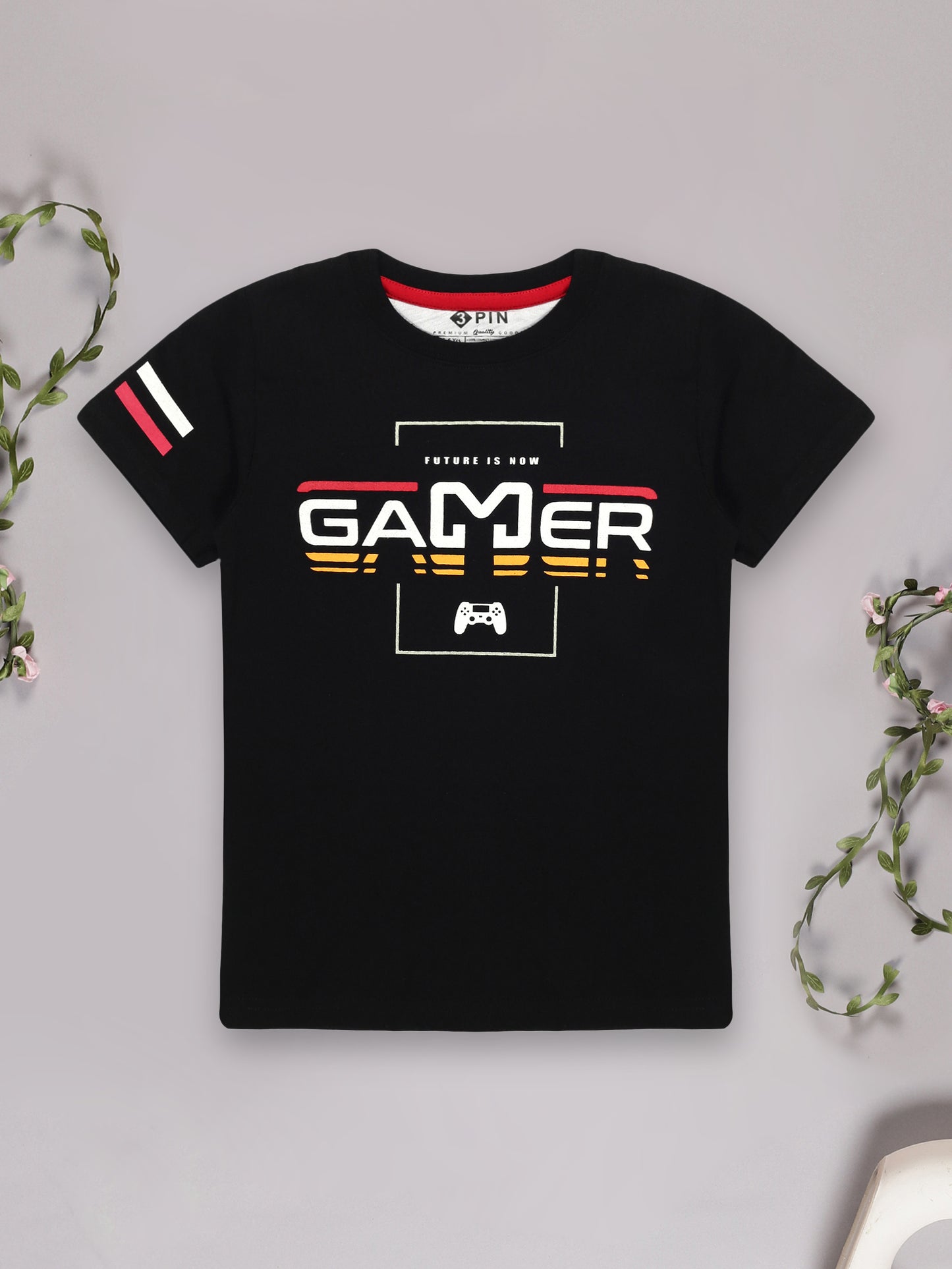 Boys Cotton T-Shirt Printed