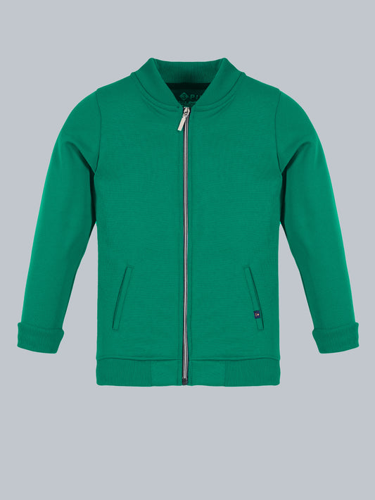 Boys Jacket Front Zip Closure