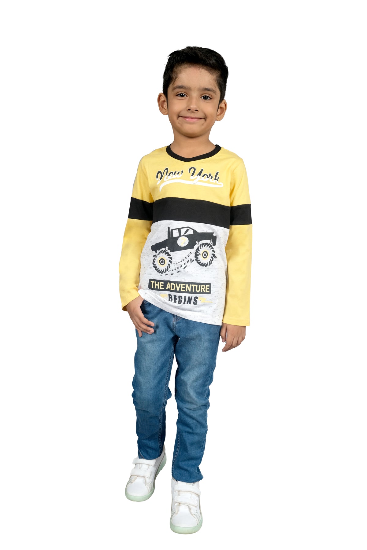 Printed T-Shirt - Yellow