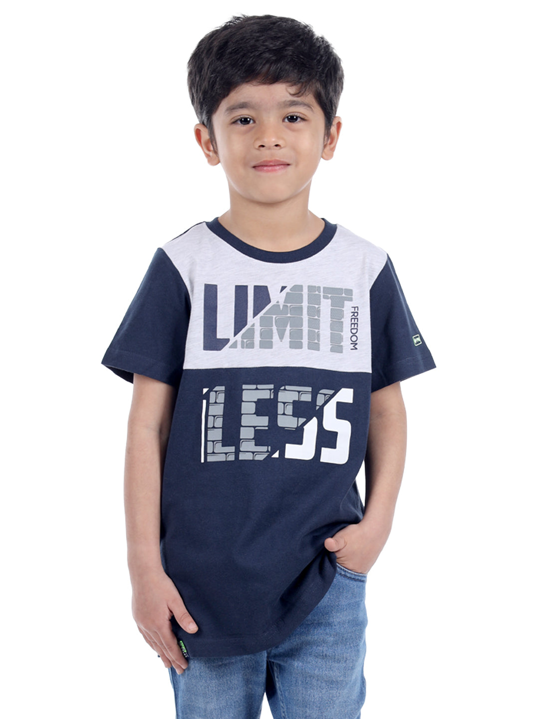 Printed Cotton T-Shirt for Boys