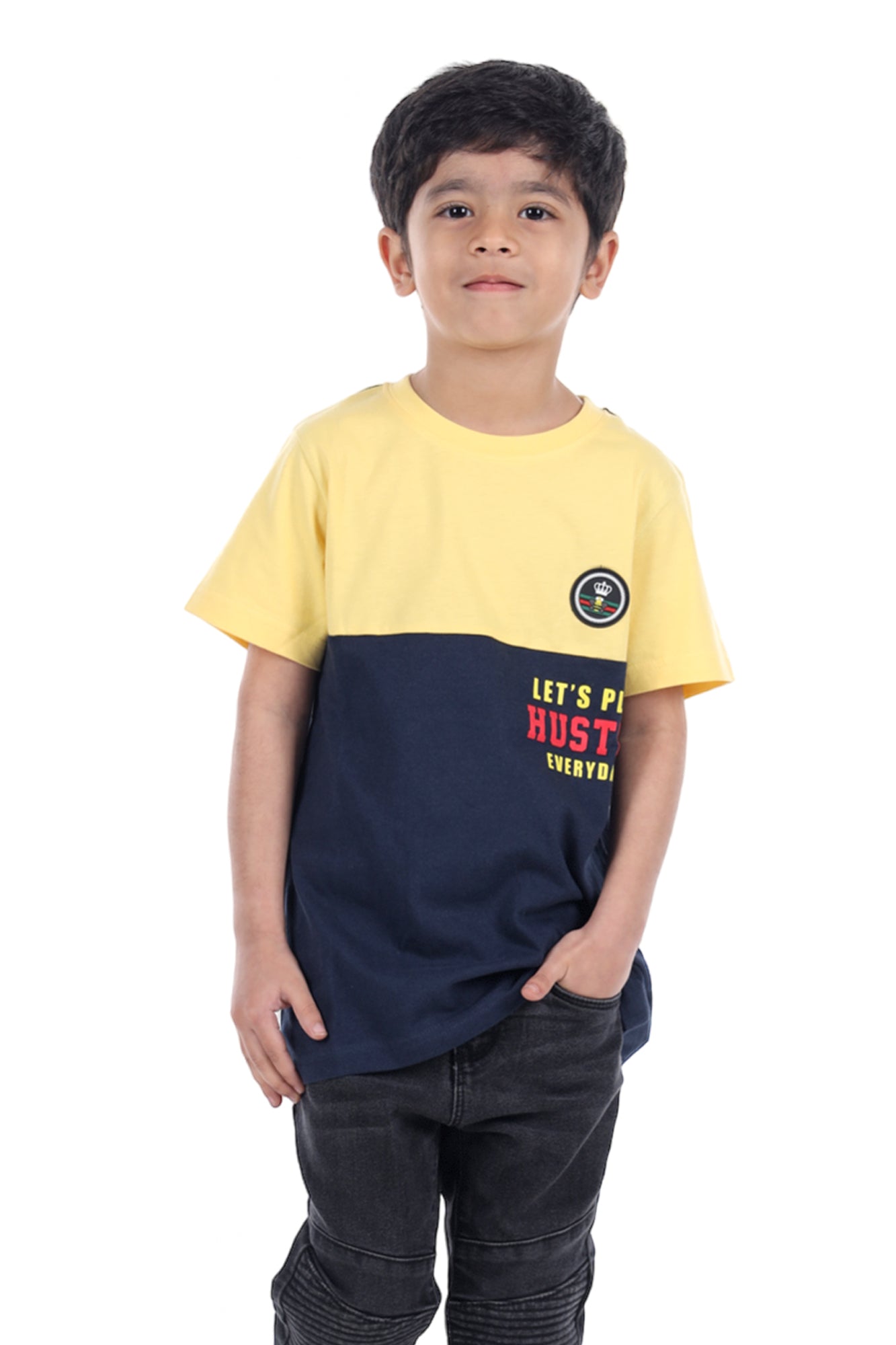 Printed Cotton T-Shirt for Boys