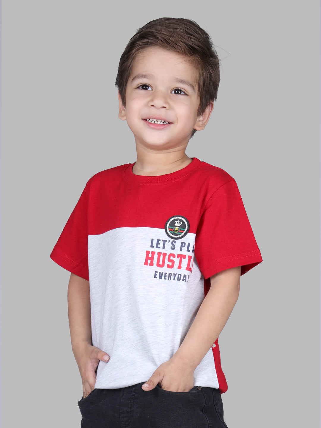 Printed Cotton T-Shirt for Boys