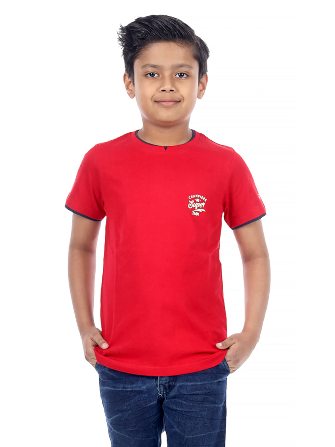 Printed Cotton T-Shirt for Boys
