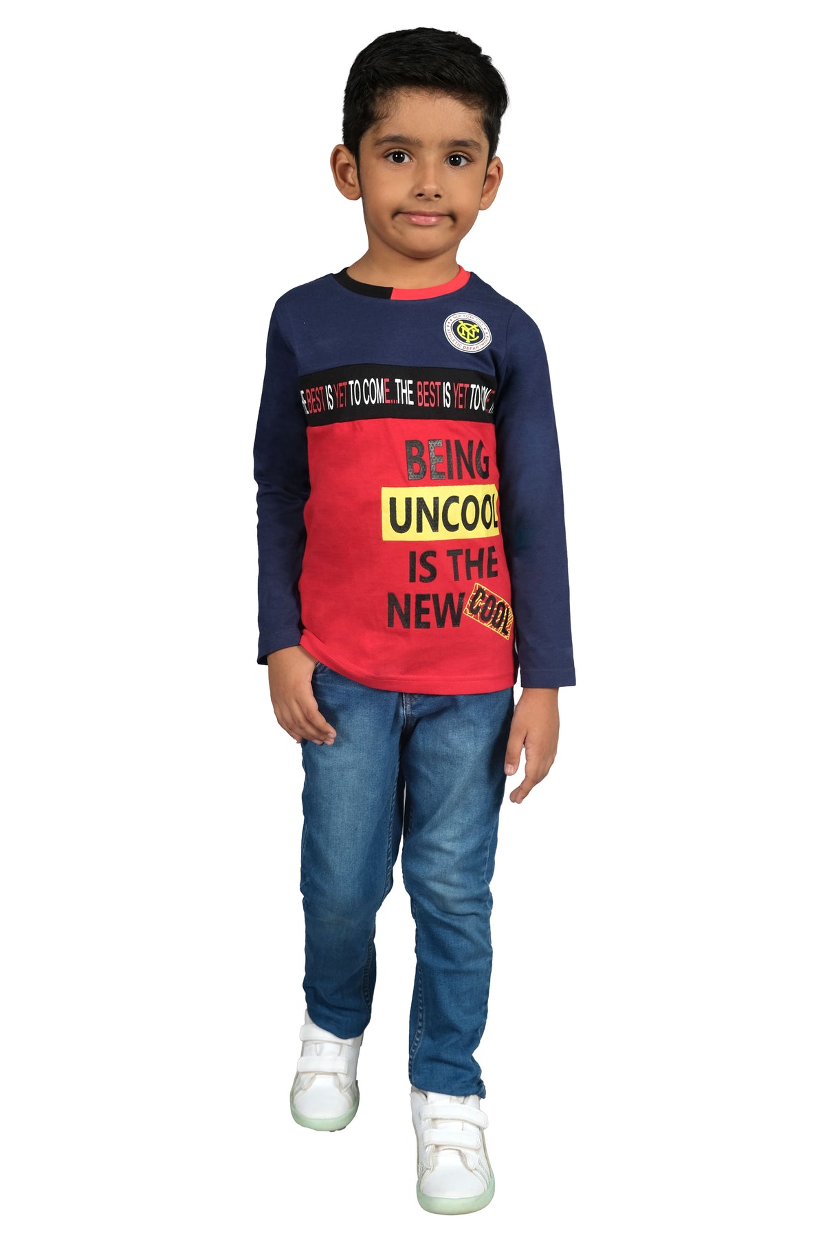 Printed T-Shirt - Navy
