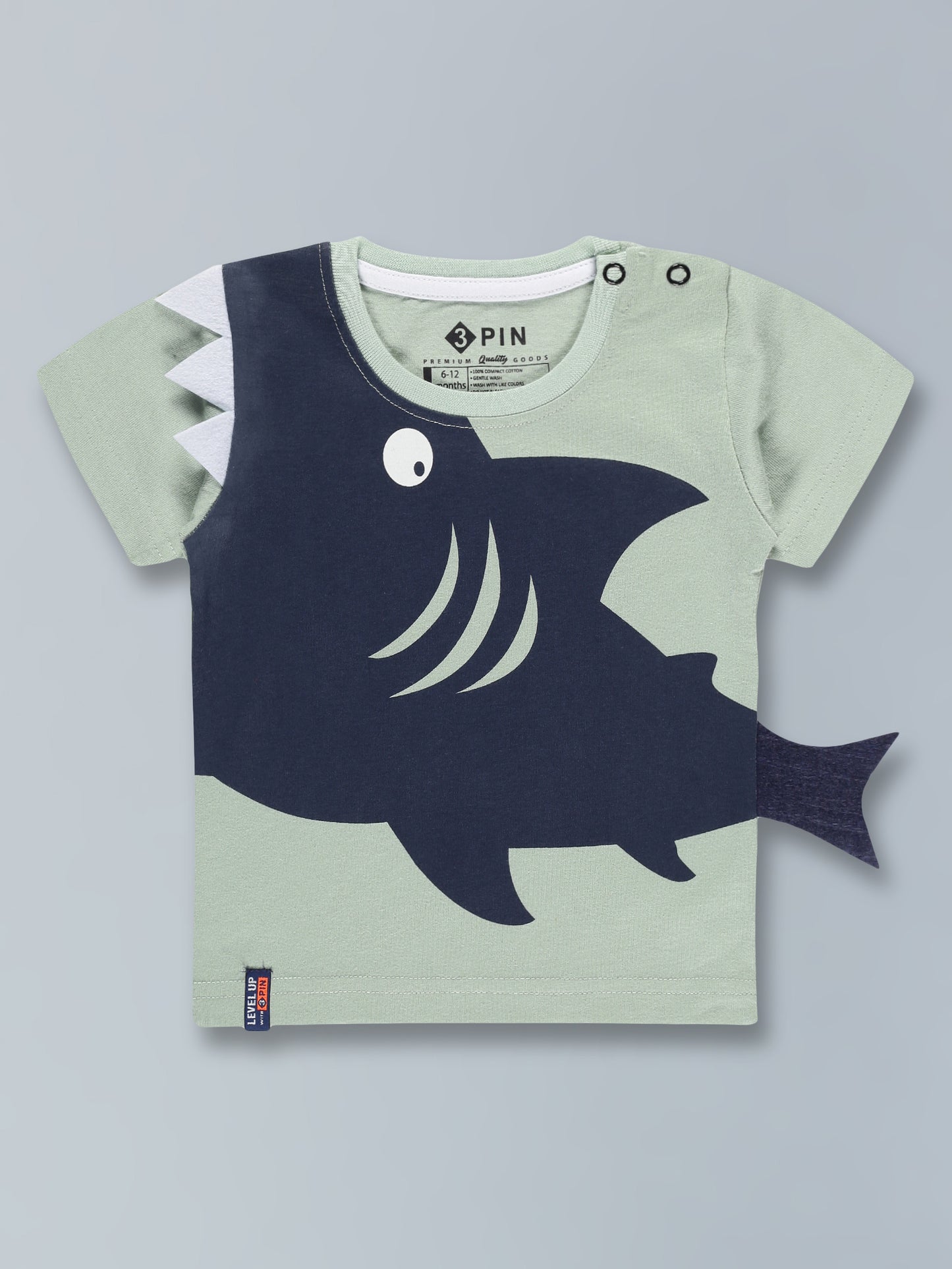 Printed Cotton T-Shirt for Boys