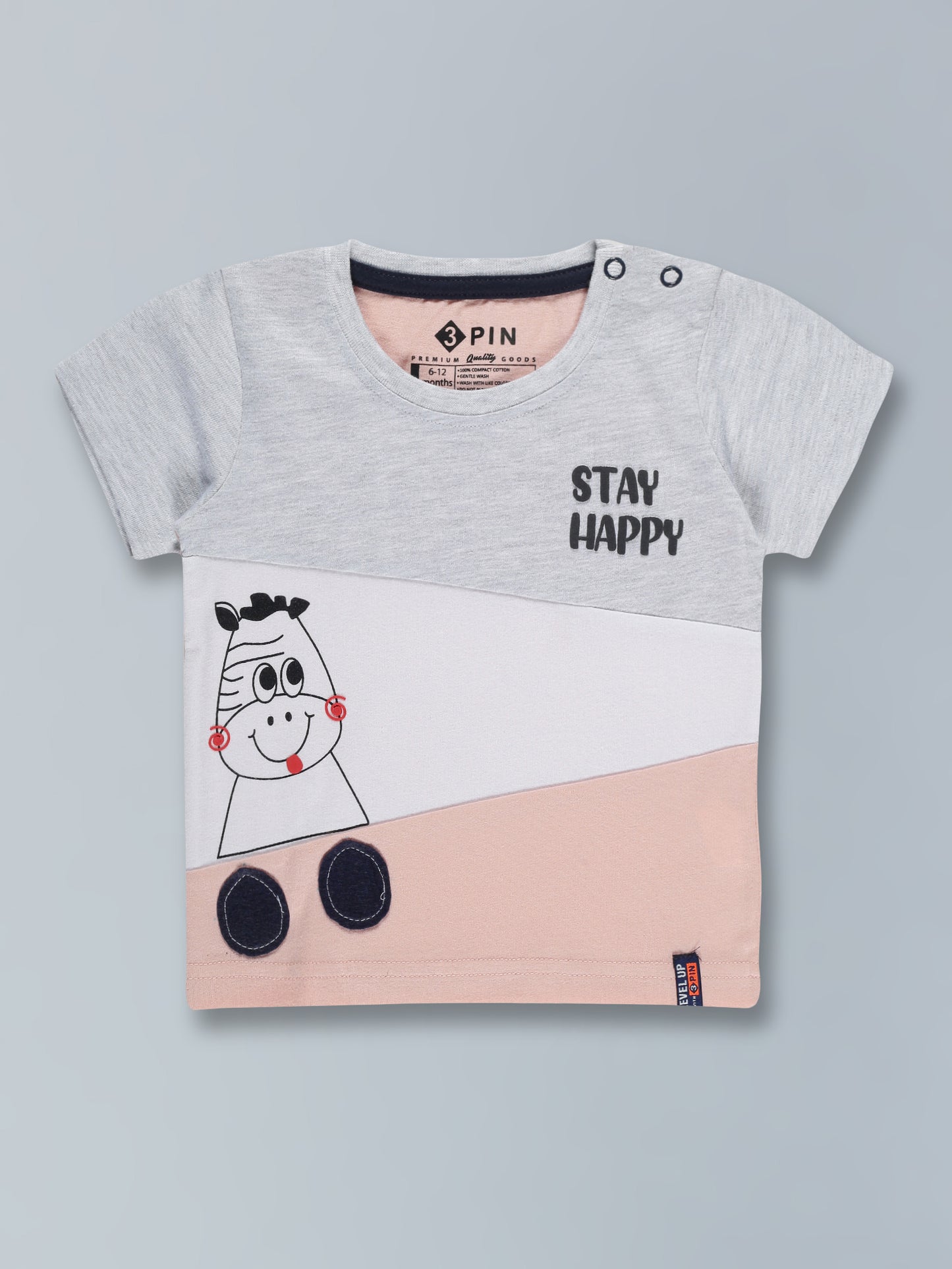 Printed Cotton T-Shirt for Boys