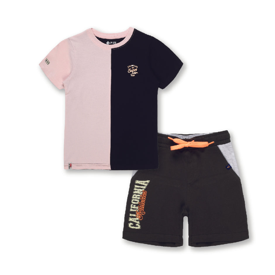 Printed T-shirt & Shorts Combo for Boys