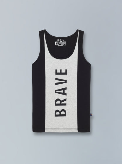 Boys Cotton Printed Round Neck Sleeveless Vests - Pack of 5