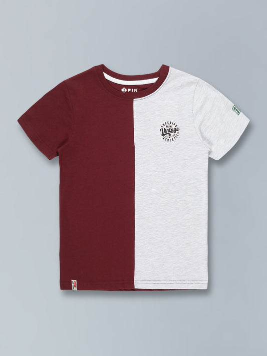 Boys Cotton T-Shirt Printed