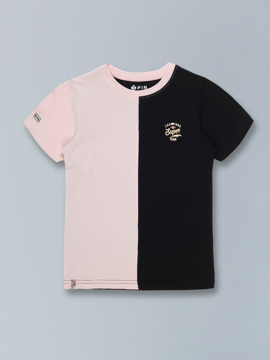 Boys Cotton T-Shirt Printed
