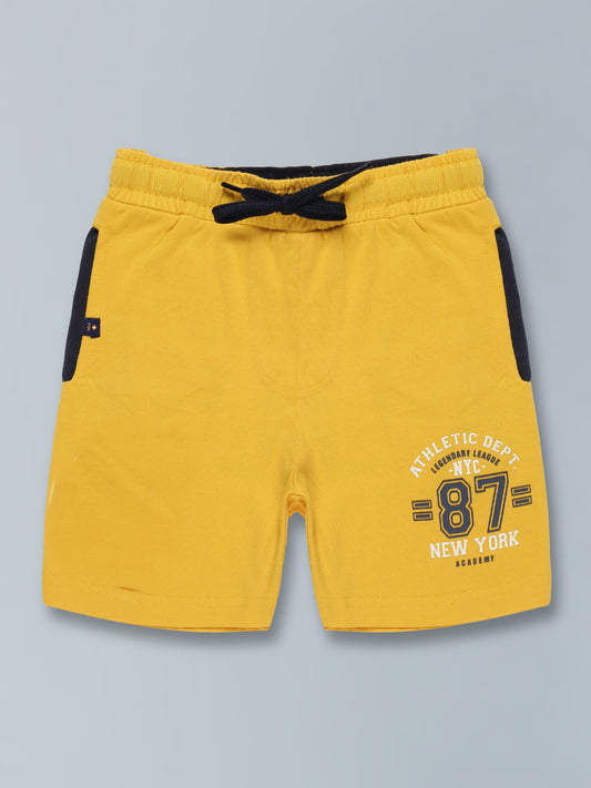 Boys Cotton Shorts Printed