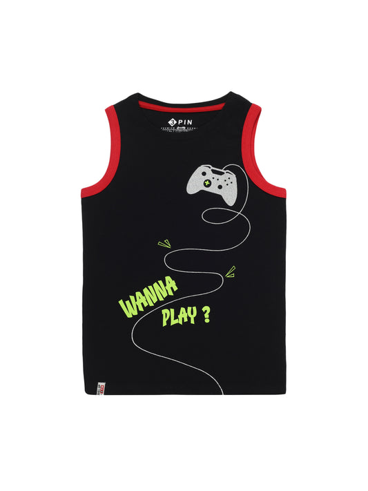 Boyz Cotton Sleeveless Vests - Pack of 5