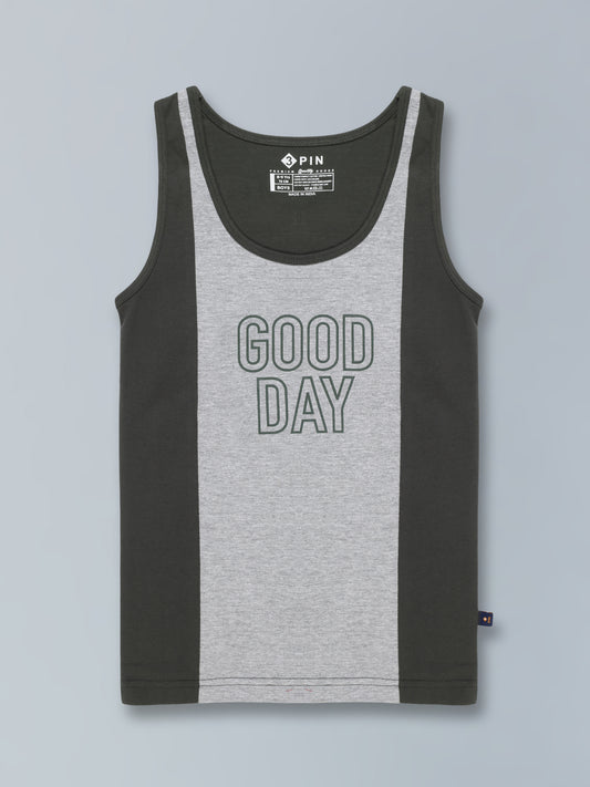Boys Cotton Vest Printed
