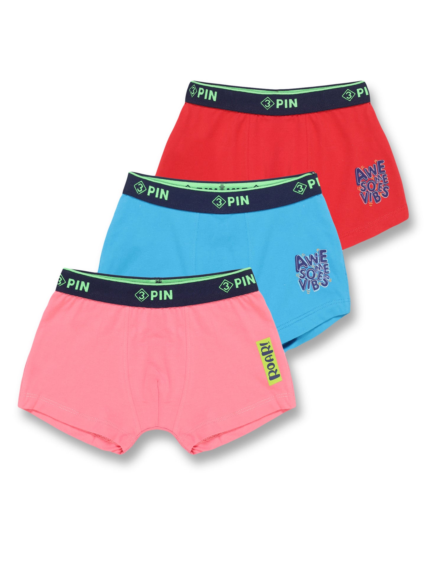 Boys Boxer Briefs Pack Of 3