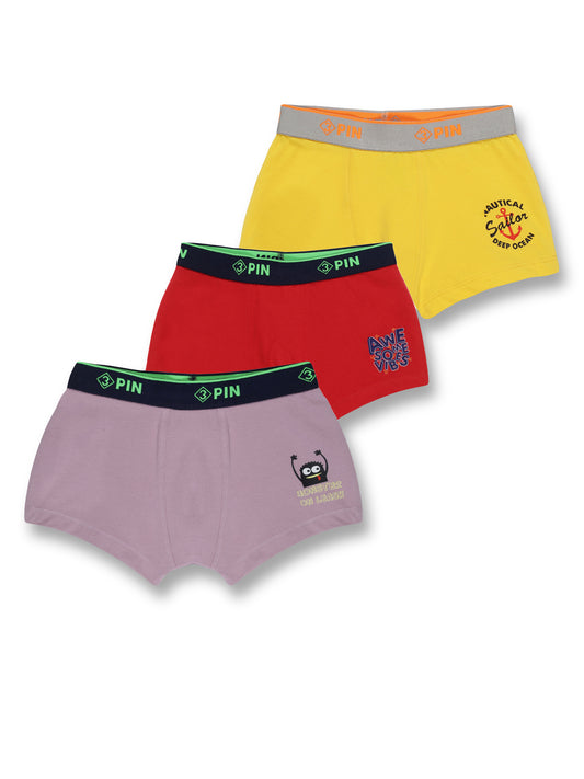 Boys Boxer Briefs Pack Of 3
