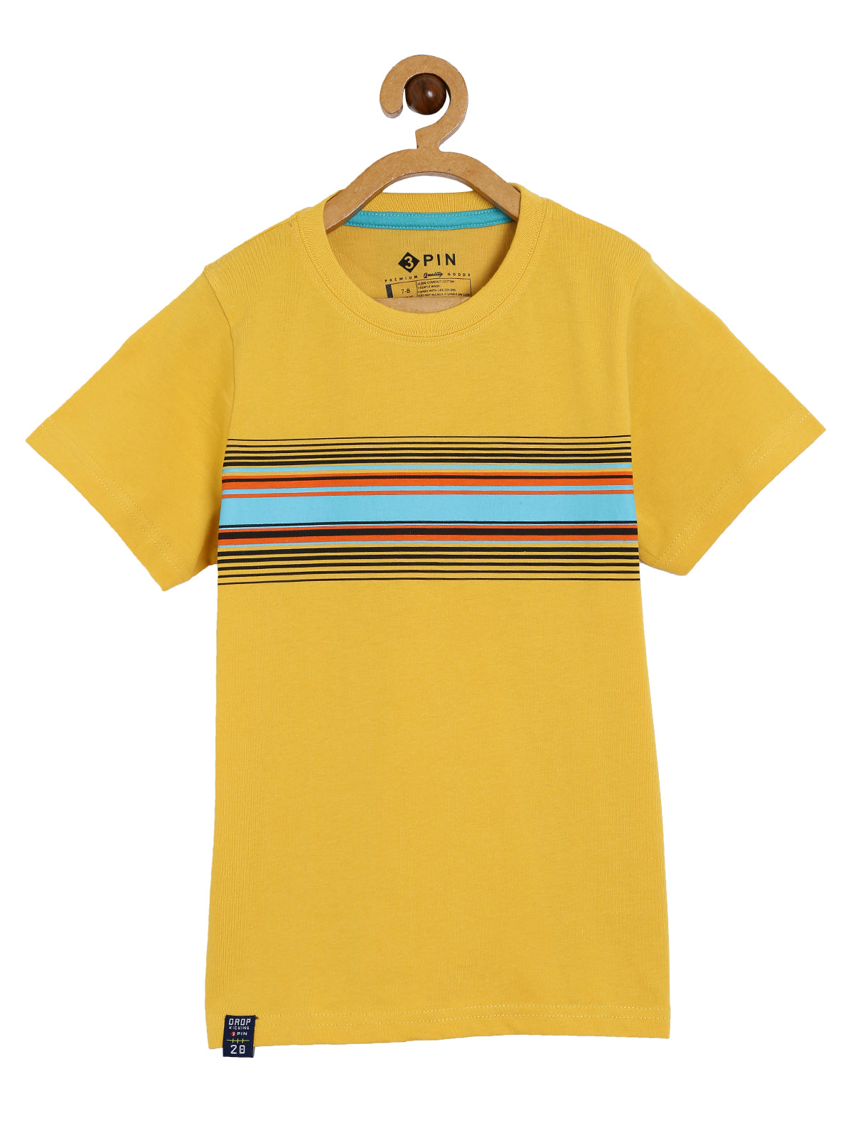 Boys Cotton Round Neck T-Shirt