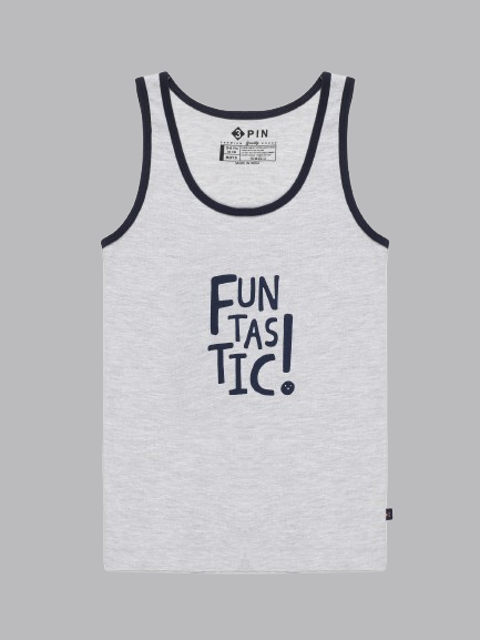 Boys Cotton Vest Printed