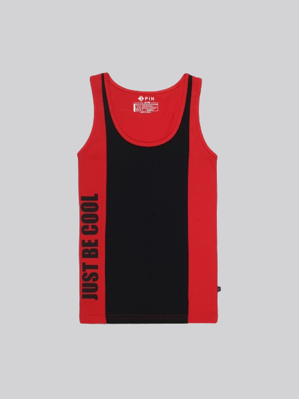 Boys Cotton Vest Printed