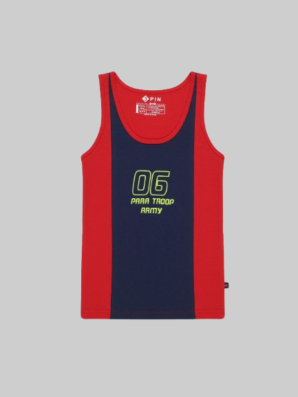 Boys Cotton Vest Printed