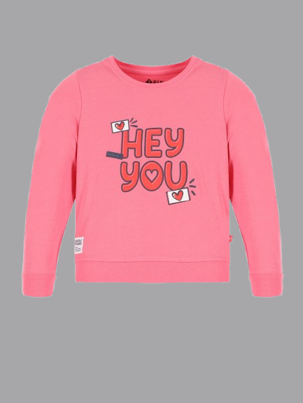 Girls Cotton Tshirt Sweatshirt