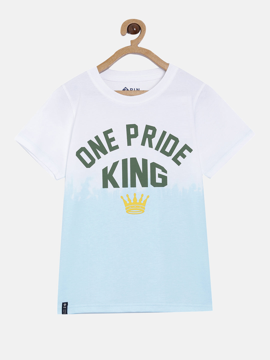 Boys Cotton Printed Round Neck T-Shirt