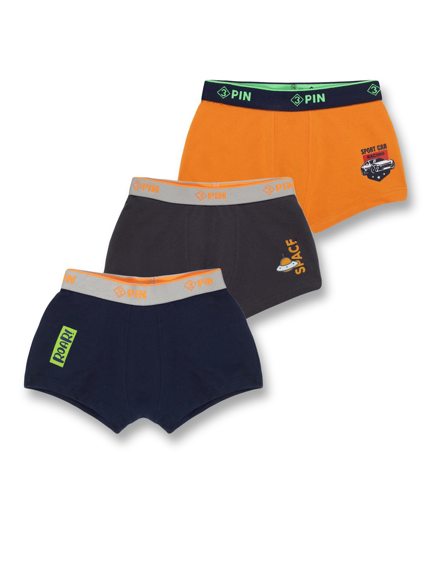 Boys Boxer Briefs Pack Of 3