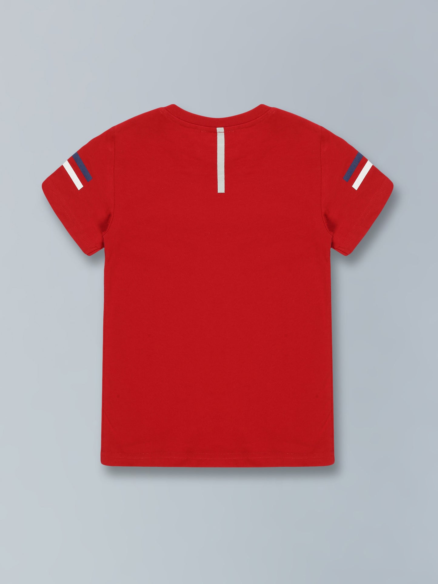 Boys Cotton Printed Round Neck T-Shirt - Pack of 5