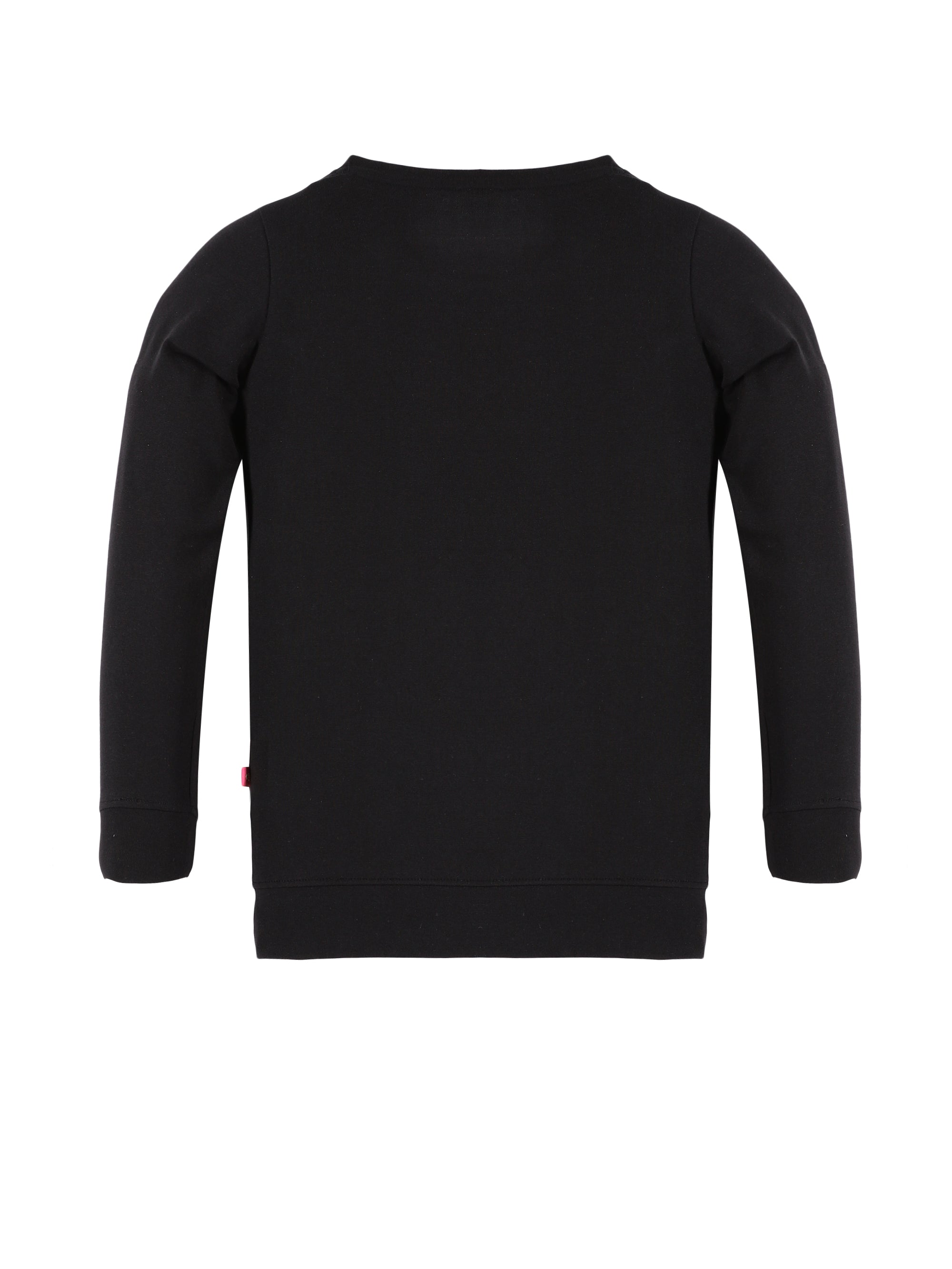 Girls Cotton Printed Round Neck T-Shirt