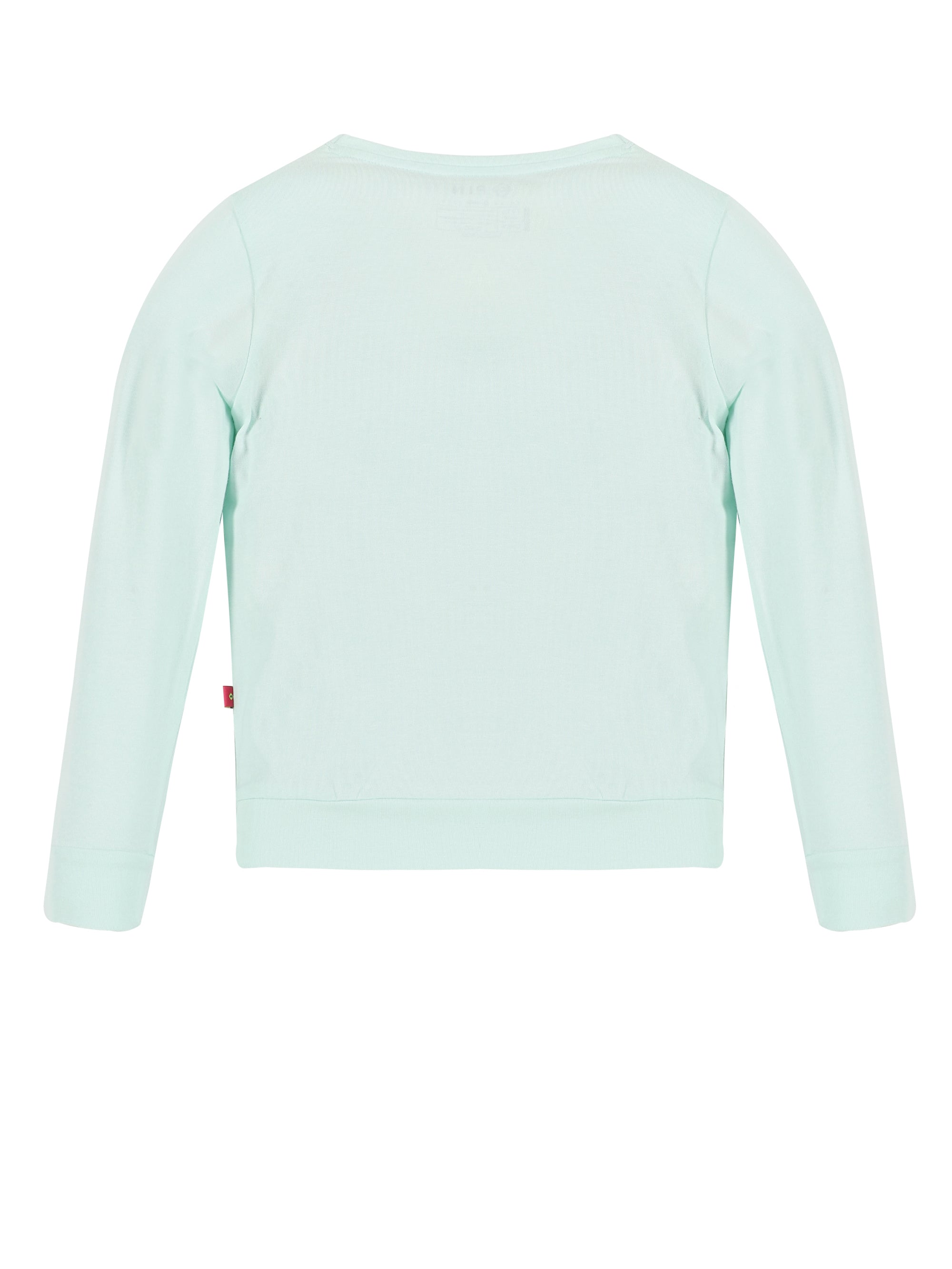 Girls Cotton Printed Round Neck T-Shirt